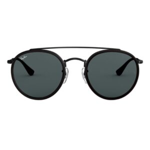 Ray-Ban Round Double Bridge RB3647N - Zwart