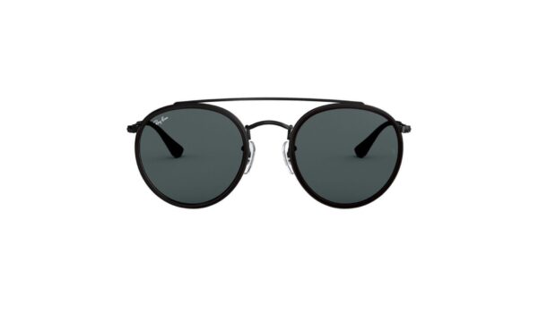 Ray-Ban Round Double Bridge RB3647N - Zwart