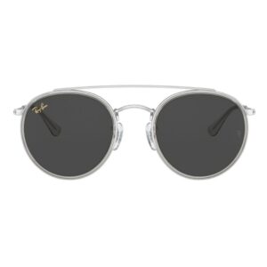 Ray-Ban Round Double Bridge RB3647N - Zilver