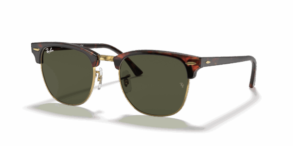 Zonnebril Ray-Ban CLUBMASTER -RB3016-990/58 51 Mock tortoise on arista - Afbeelding 2