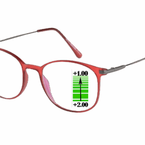 Leesbril Ofar Office Multifocaal CF0003C- Rood -+2.00