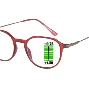 Leesbril Ofar Office Multifocaal CF0004C- Rood -+1.50