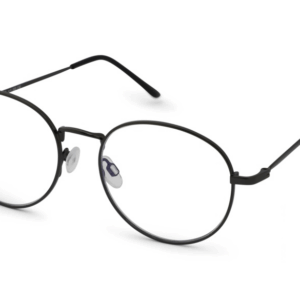 Leesbril Readr. -0041 OVAL-Shiny gun-+2.50 met blauw licht filter