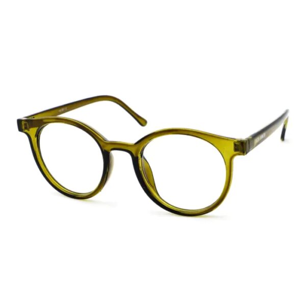 Blauw licht filter bril Vista Bonita CLASSIC leesbril/computerbril-Army Green-+0.00