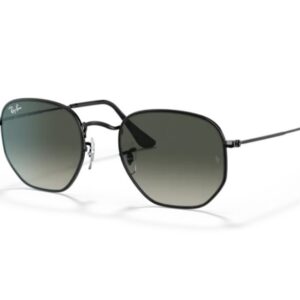 Ray-Ban Hexagonal RB3548 002/71 Zwart - zonder sterkte