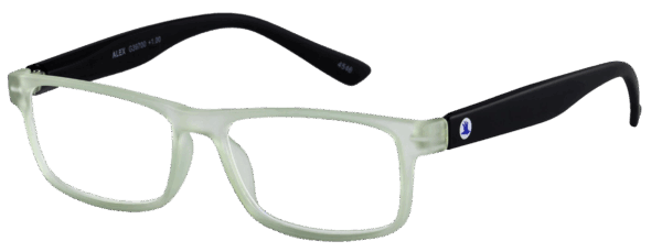 Leesbril INY Alex-G39700-Transparant/Zwart-+1.50