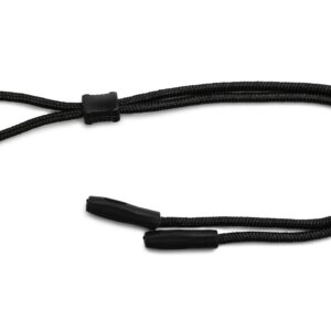 Verstelbaar brillenkoord sport retainer - zwart