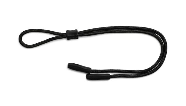 Verstelbaar brillenkoord sport retainer - zwart