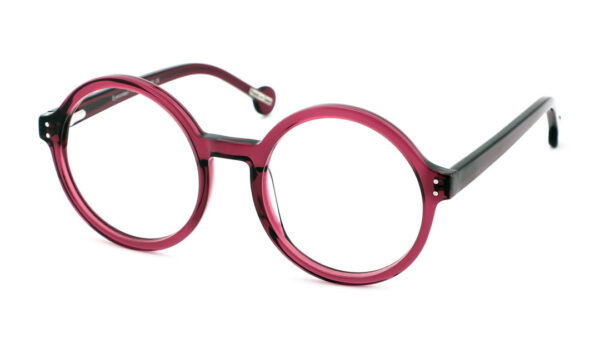 Leesbril Frank and Lucie Eyecontact-Raspberry Baret-+1.00