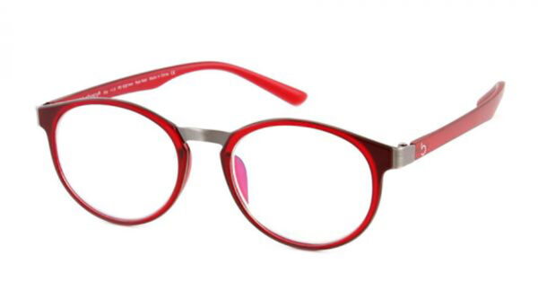 Computerbril Blueberry Ozy Multifocaal M-Mat Rood-+1.50