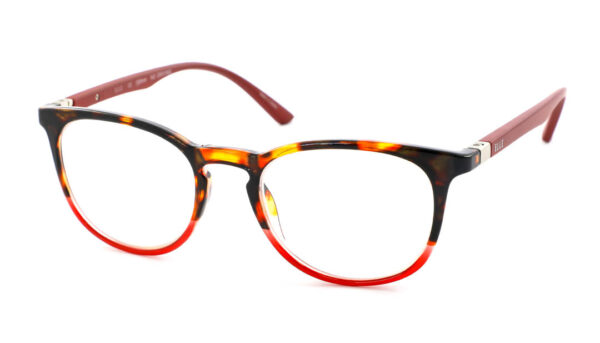Leesbril Elle EL15936-Havanna Rood-+2.00