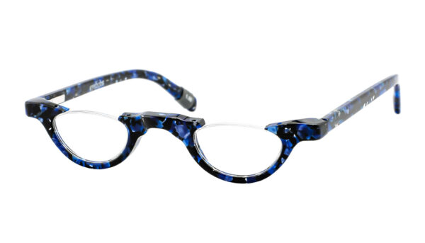 Leesbril Eyebobs Topless 2110 08-Blauw gevlekt-+1.00