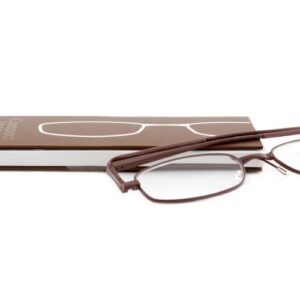 Leesbril If Compact-Espresso opvouwbaar bruin-+1.50