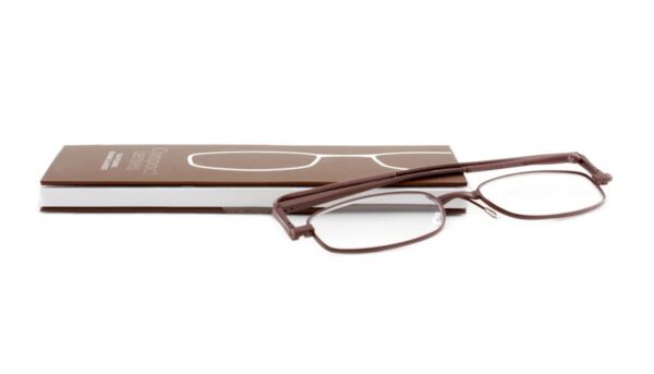 Leesbril If Compact-Espresso opvouwbaar bruin-+1.50