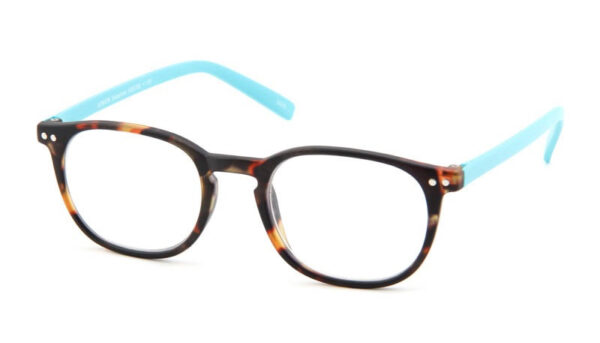 Leesbril INY Icon Double-Havanna/Turkoois-+3.00