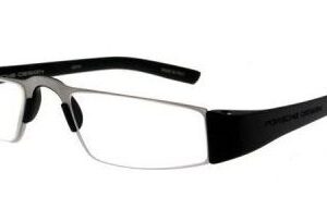 Leesbril Porsche Design P8801-Titanium/Zwart-+3.00