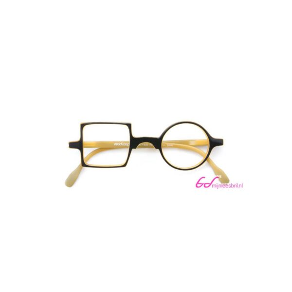 Leesbril Readloop Patchwork-Beige/Zwart 2607-01-+1.00