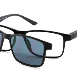 Leesbril MPG KLH144 Met Zonneclip-Zwart 2-+1.00