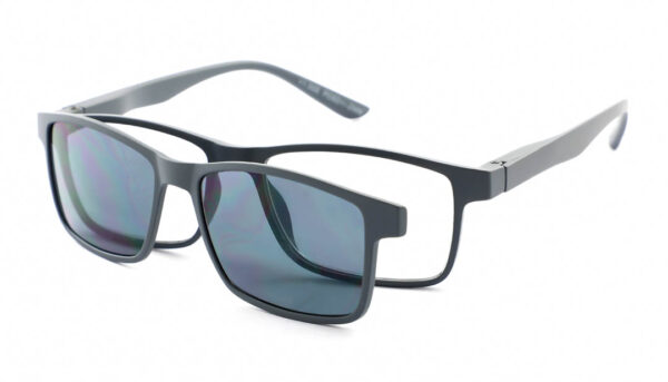 Leesbril MPG KLH144 Met Zonneclip-Gray-+2.50