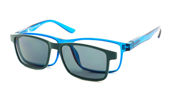 Leesbril MPG KLH144 Met Zonneclip-Blauw Readr.-+1.00