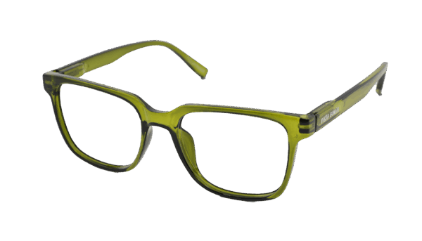 Blauw licht filter bril Vista Bonita CUBO leesbril/computerbril-Army Green-+0.00