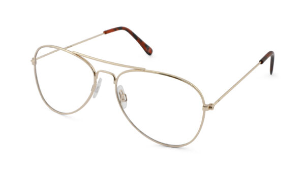 Leesbril Croon Pilot-Shiny gold-+1.00