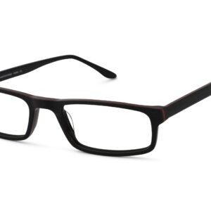 75022 C13 brushed zwart/rood