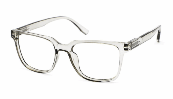 Leesbril Vista Bonita Cubo met blauw licht filter -Kadushi Silver-+1.00