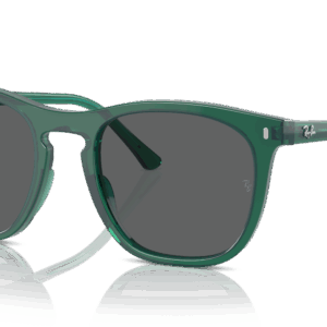 Zonnebril Ray-Ban 0RB2210-6615B1-53 Transparant Green Dark Grey